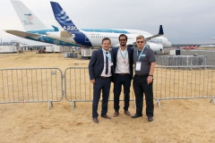 AERTEC Solutions at the Farnborough International Airshow, Hampshire (UK), Jul 2018