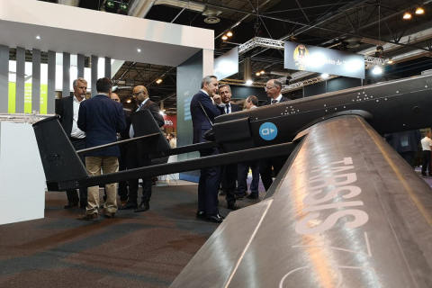 AERTEC Solutions' stand at FEINDEF 2019, the International Defence & Security Exhibition
