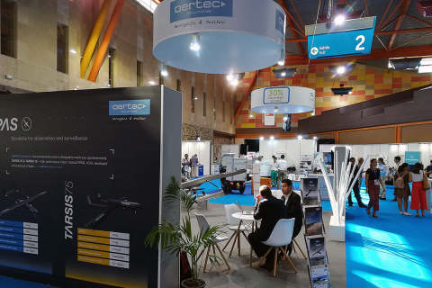 AERTEC Solutions' stand at S-MOVING 2019
