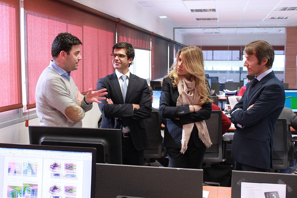 Visita de OGMA a la sede de AERTEC Solutions en Sevilla