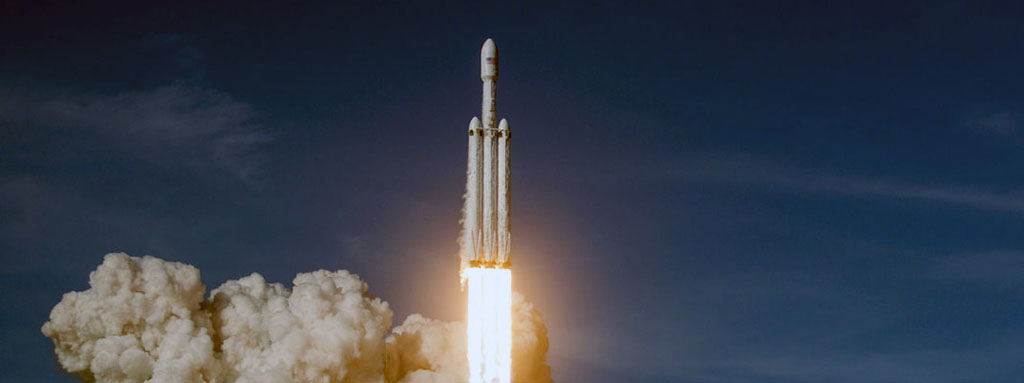 Falcon Heavy launcher