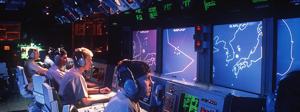 Radar in the USS Vincennes , by Tim Masterson