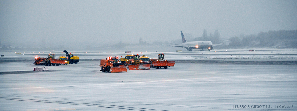 Brussels Airport winter operations