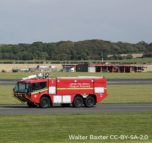 Firefighting services airport